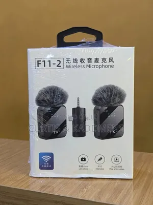 F11-2 Wireless Microphone With 3-in-1 Connectivity