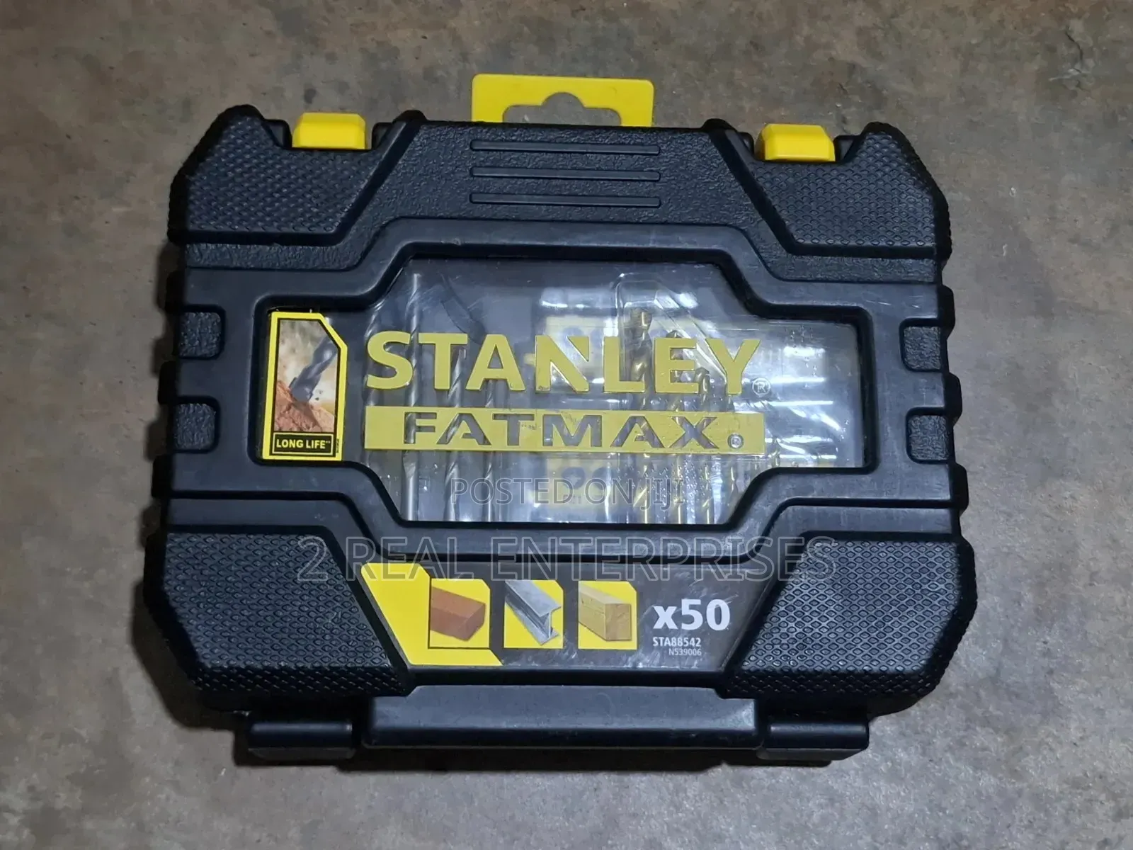 Stanley FatMax Screwdriver Bit Set 50-Piece With Tough Case