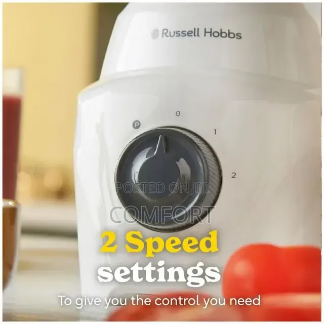 Russell Hobbs Go Create White 1.5L Glass Jug Blender
