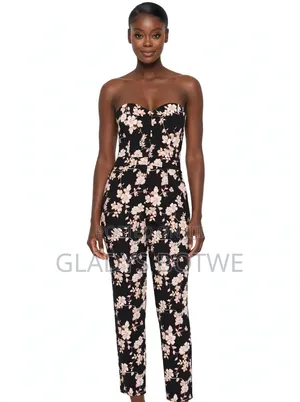 Fairly Used Strapless Jumpsuit. Uk Size; 14