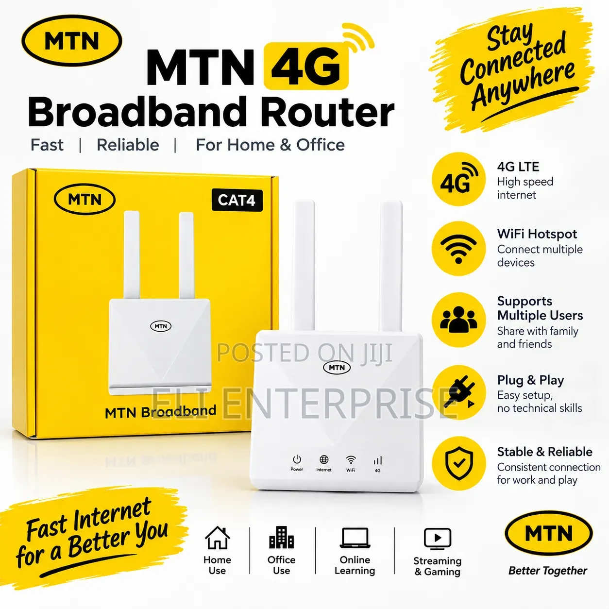MTN Broadband 4g Cat4 Router