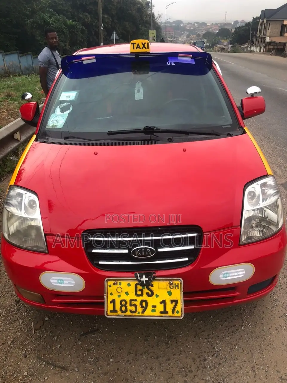 Kia Morning 2009 Red