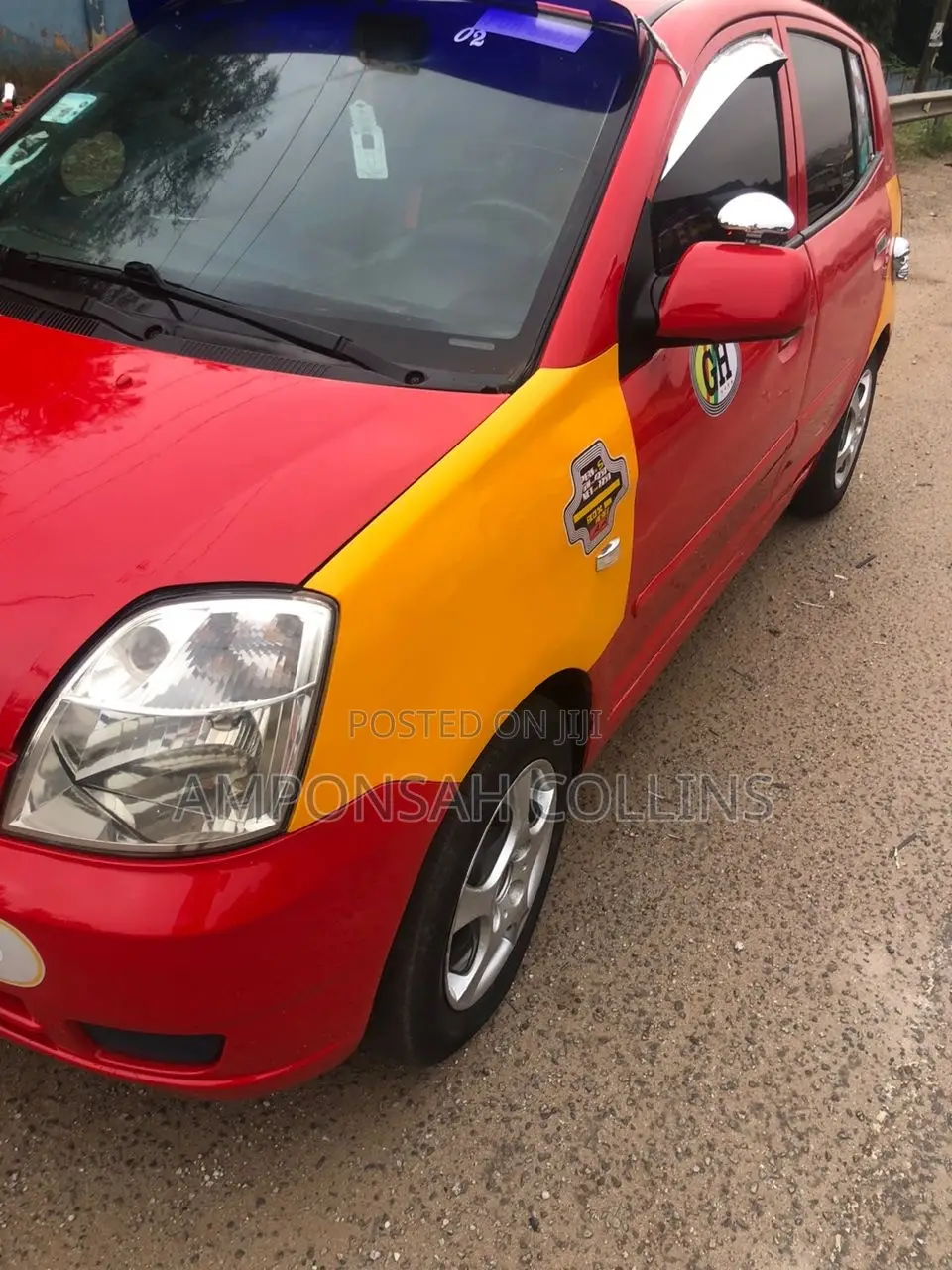 Kia Morning 2009 Red
