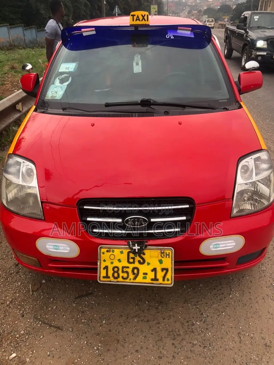 Kia Morning 2009 Red