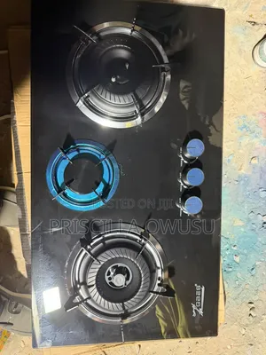 3 Burner Glass Inbuilt Gas Cooker