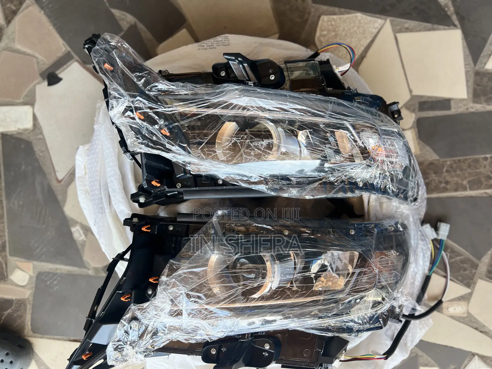 Toyota Land Cruiser Prado Upgrade Headlights 2018 2019 2020 2021