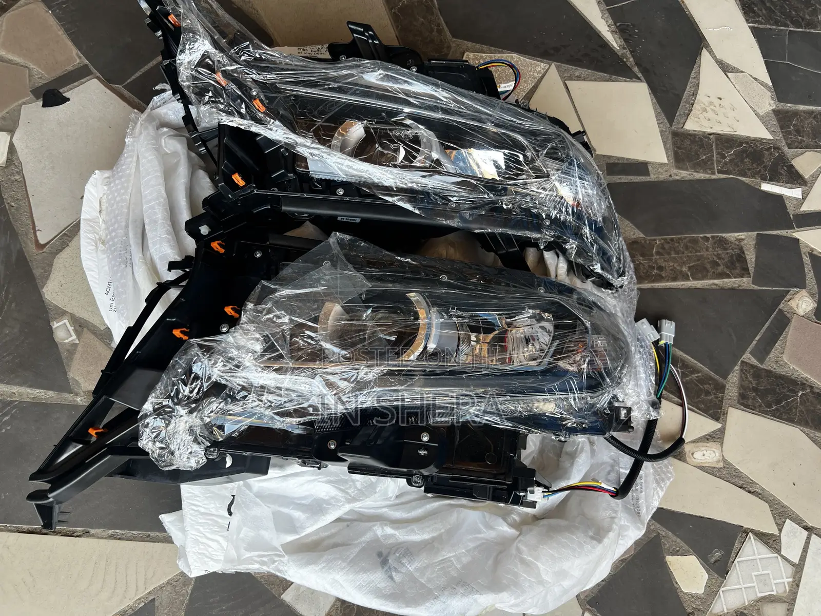 Toyota Land Cruiser Prado Upgrade Headlights 2018 2019 2020 2021