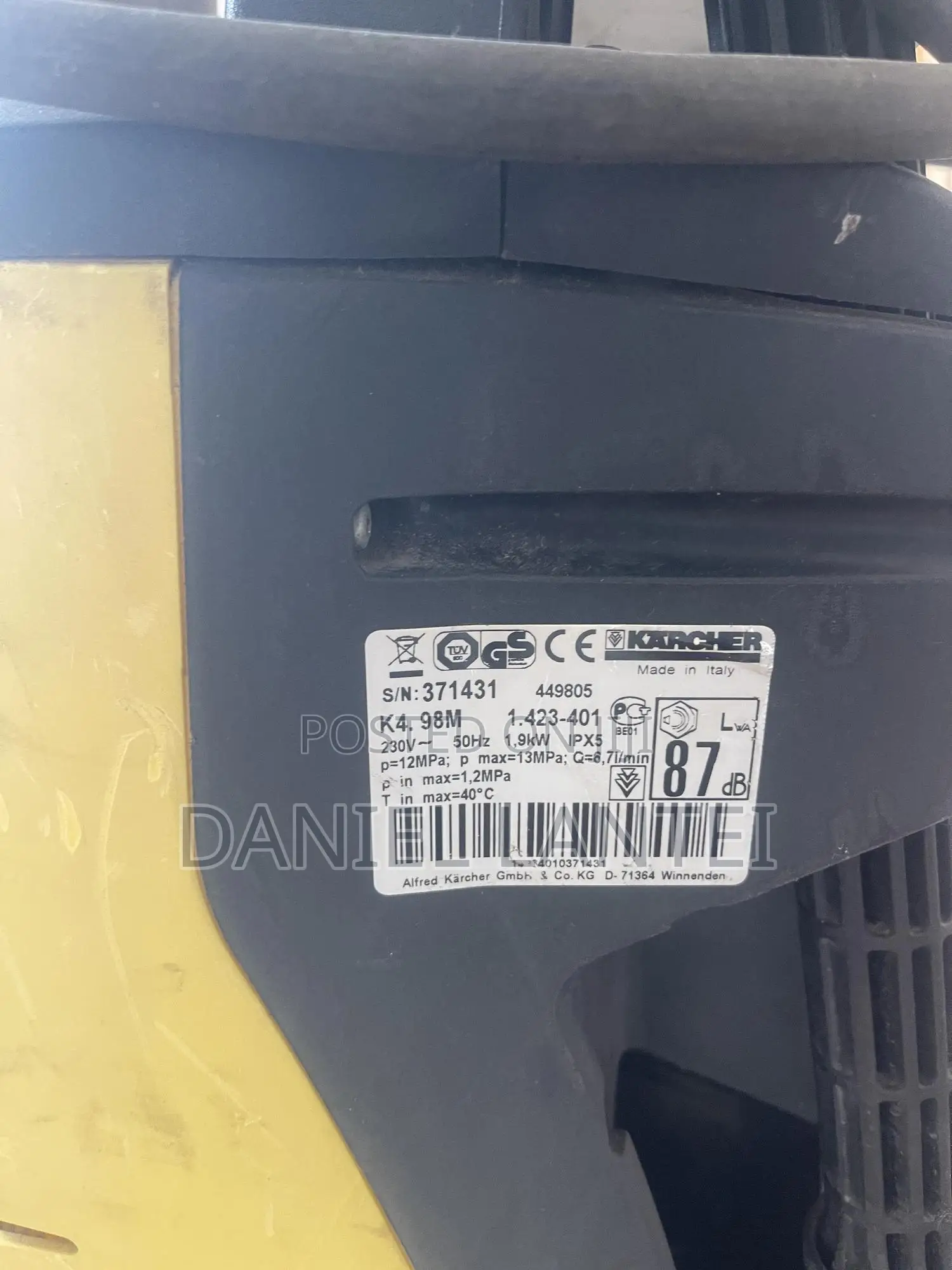 Karcher K4 Pressure Washer
