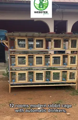 Modern Rabbits and Grasscutter Cages for Sale