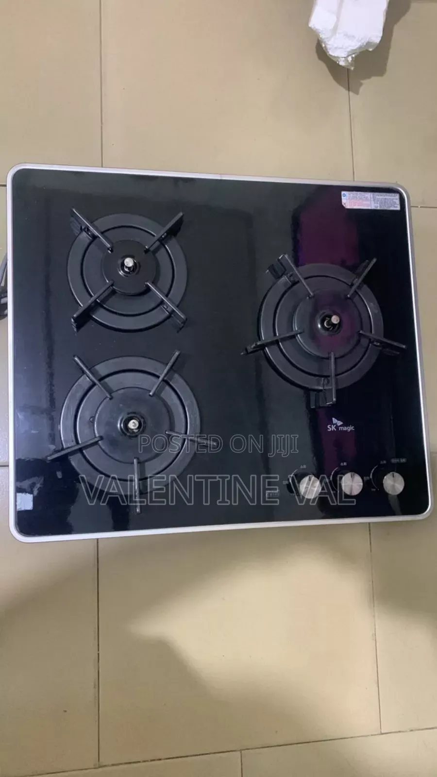 SK Magical 3 Parts Cooking Stove Working Perfectly Glass Top