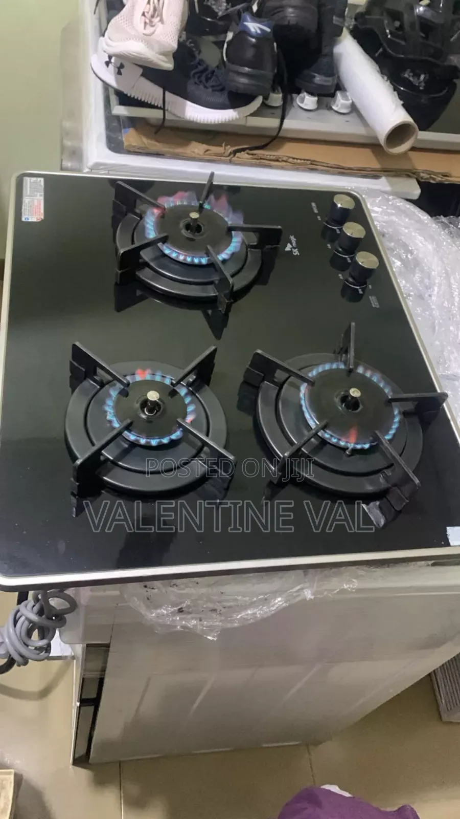 SK Magical 3 Parts Cooking Stove Working Perfectly Glass Top