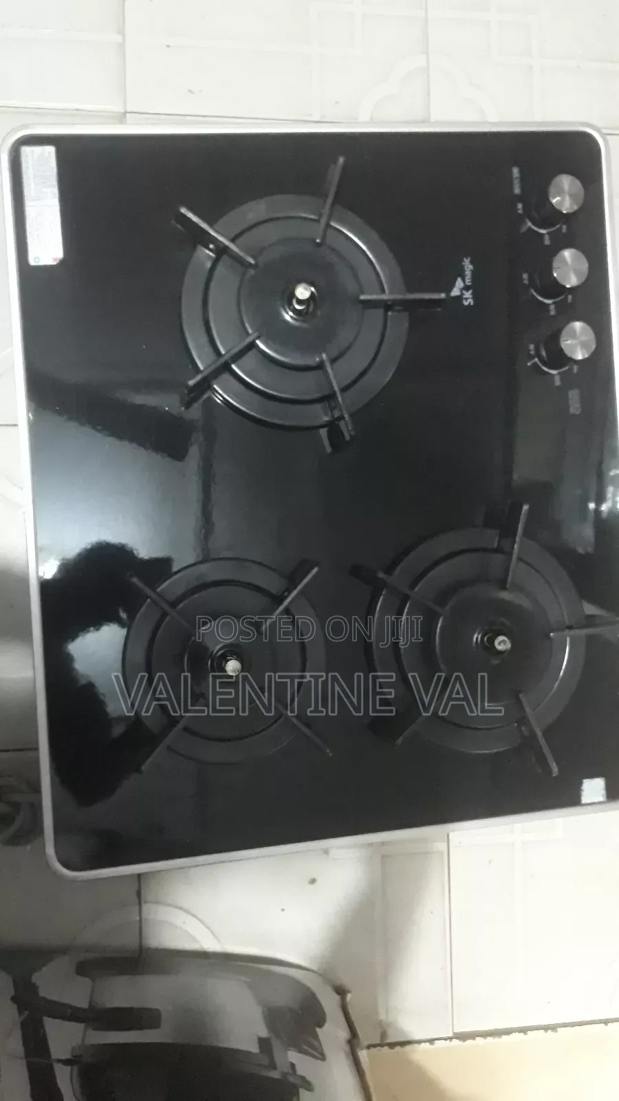 SK Magical 3 Parts Cooking Stove Working Perfectly Glass Top