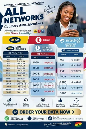 Best Data Offers for All Networks
