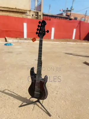 5-String Harley Benton PJ-5 SBK Bass Guitar