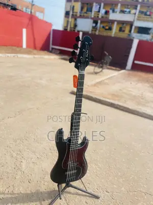5-String Harley Benton PJ-5 SBK Bass Guitar