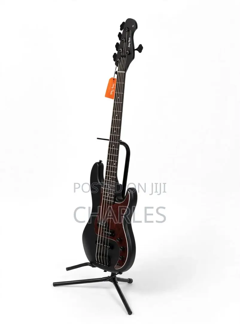 5-String Harley Benton PJ-5 SBK Bass Guitar