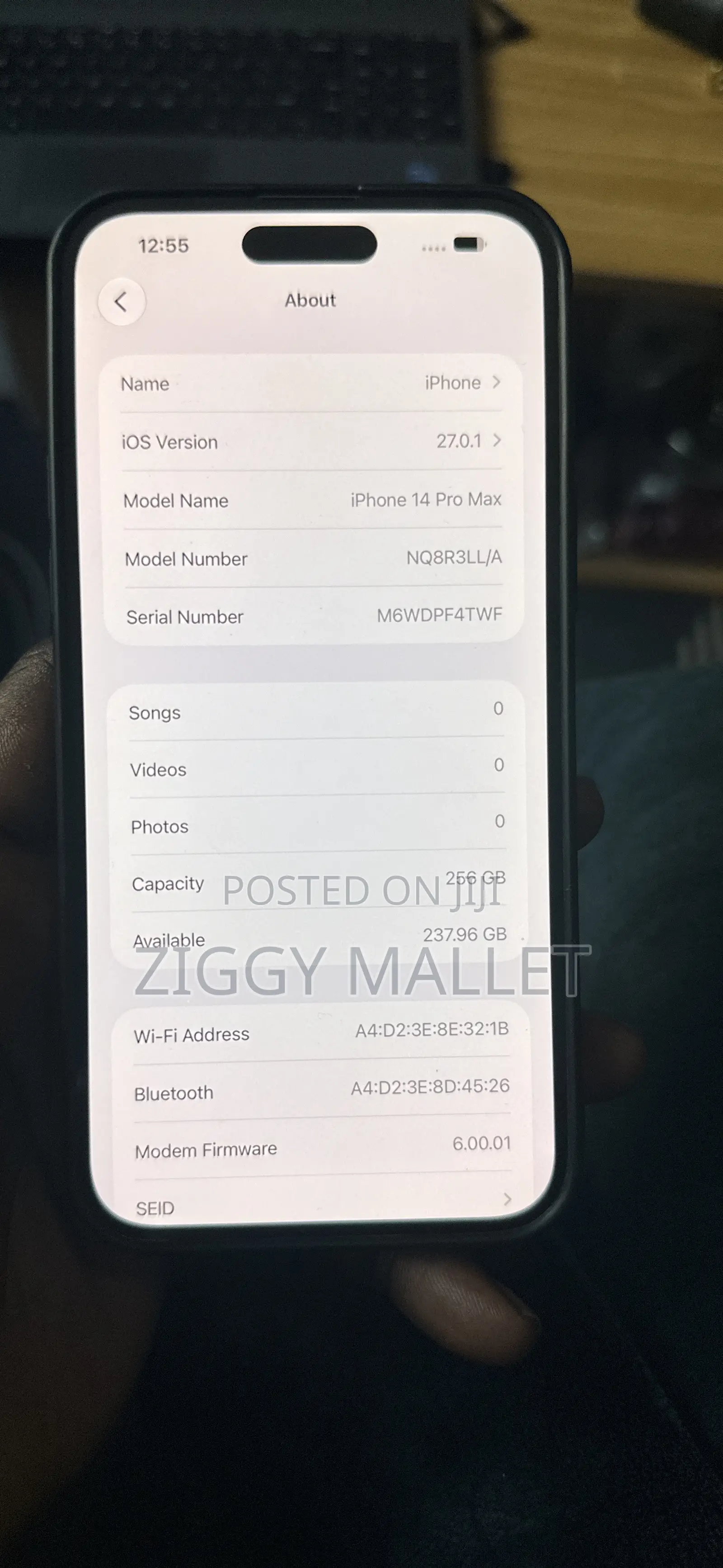 New Apple iPhone 14 Pro Max 256 GB Purple