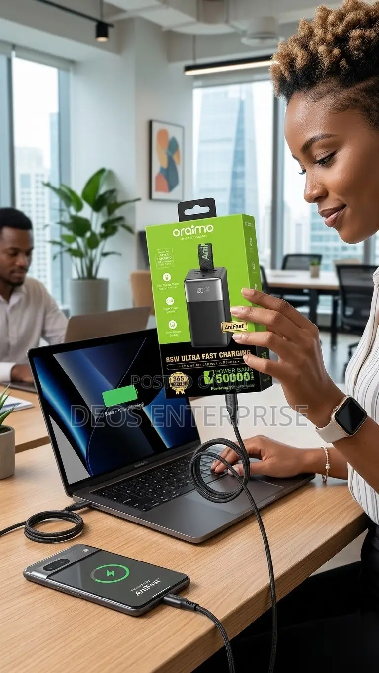 Oraimo Laptop and Phone Chargers