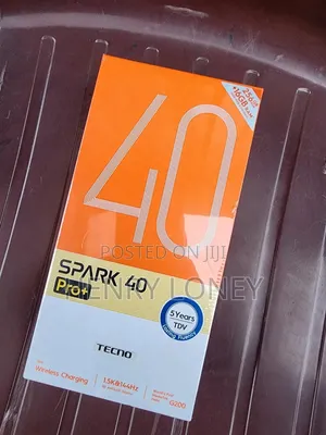 New Tecno Spark 40 Pro+ 256 GB Black