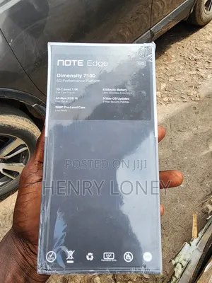 New Infinix Note Edge 256 GB Black
