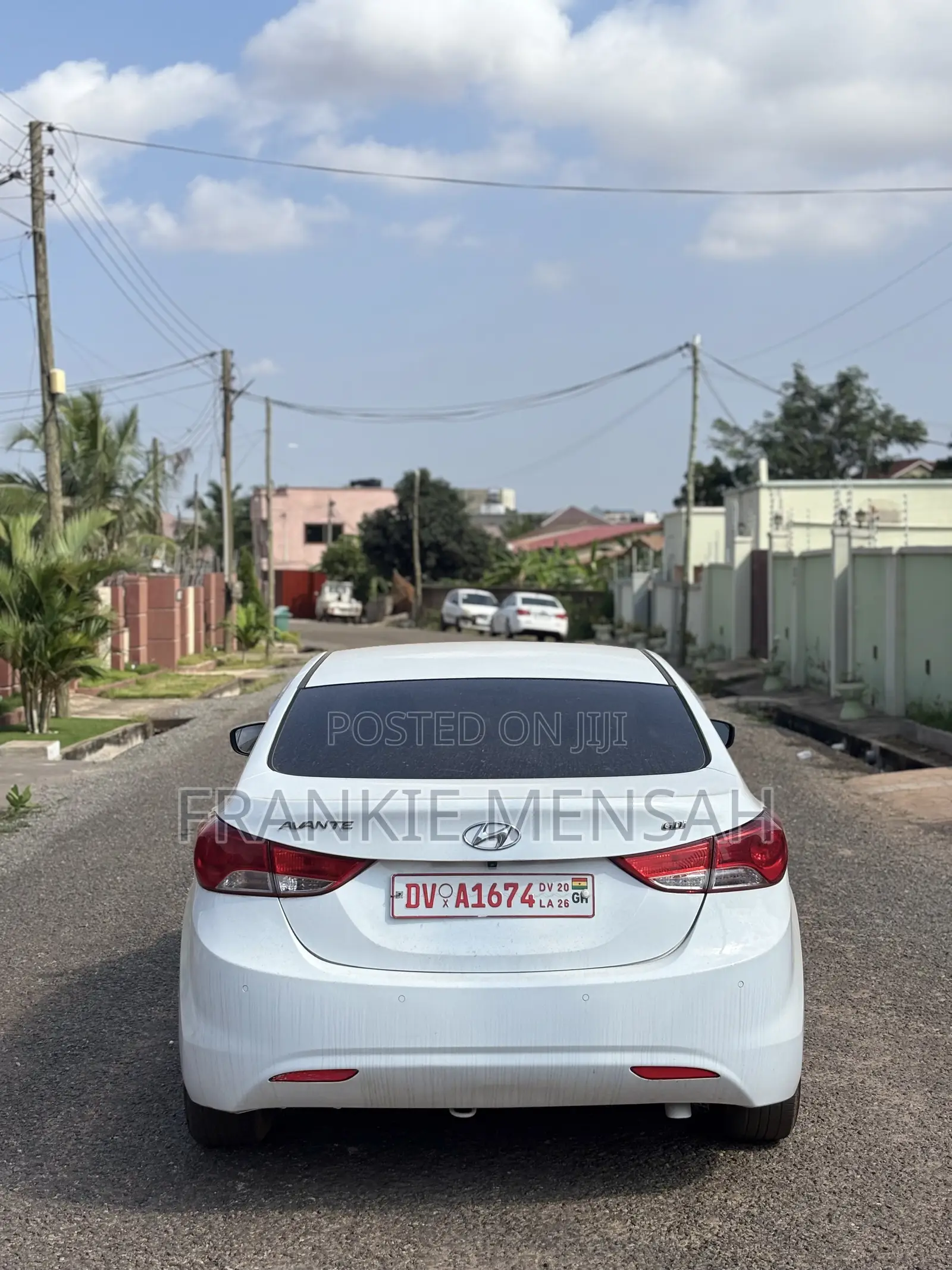 Hyundai Avante 2013 White