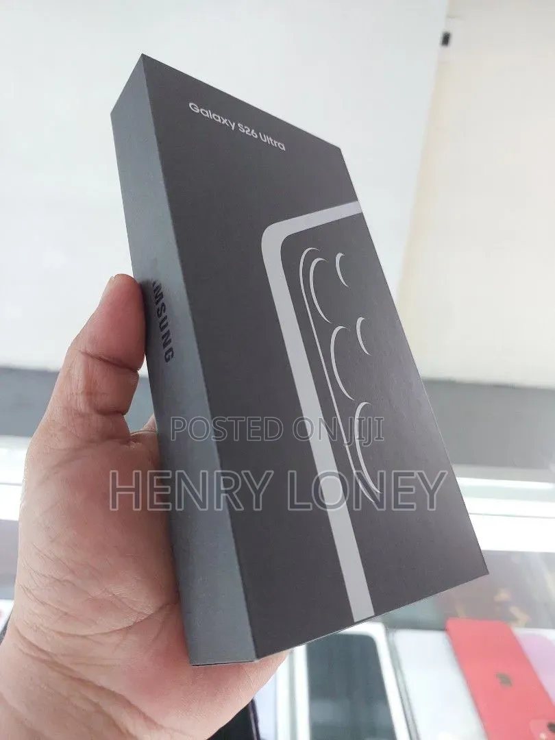 New Samsung Galaxy S26 Ultra 5G 512 GB Black