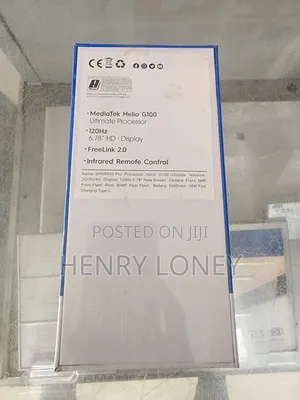 New Tecno Spark 50 128 GB Black