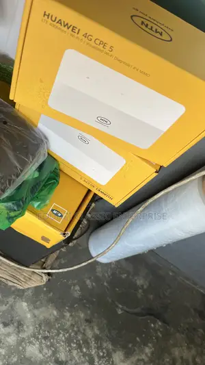 Huawe 4g Cpe Router + Data Sim MTN Tubonet