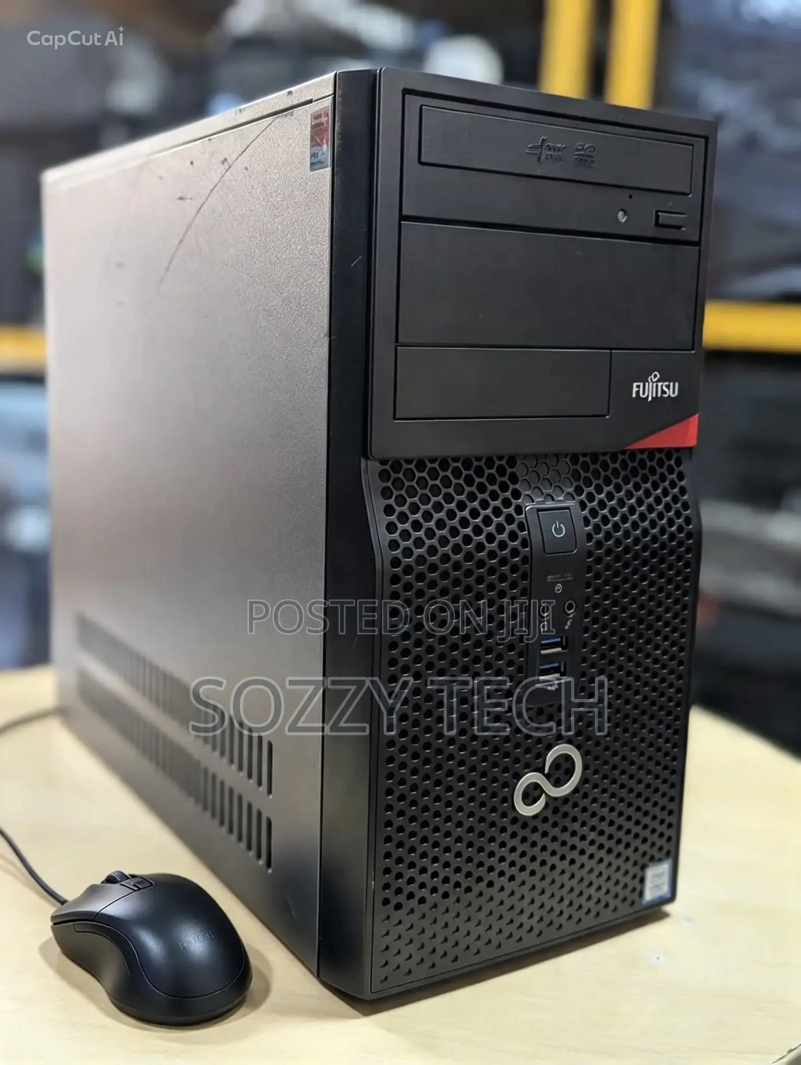 Desktop Computer Fujitsu 8GB Intel Core i7 SSD 256GB
