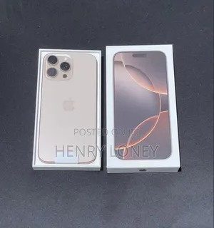 New Apple iPhone 16 Pro Max 1 TB Gold