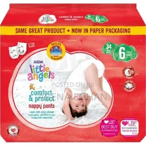 ASDA Little Angels Comfort & Protect Nappy Pants