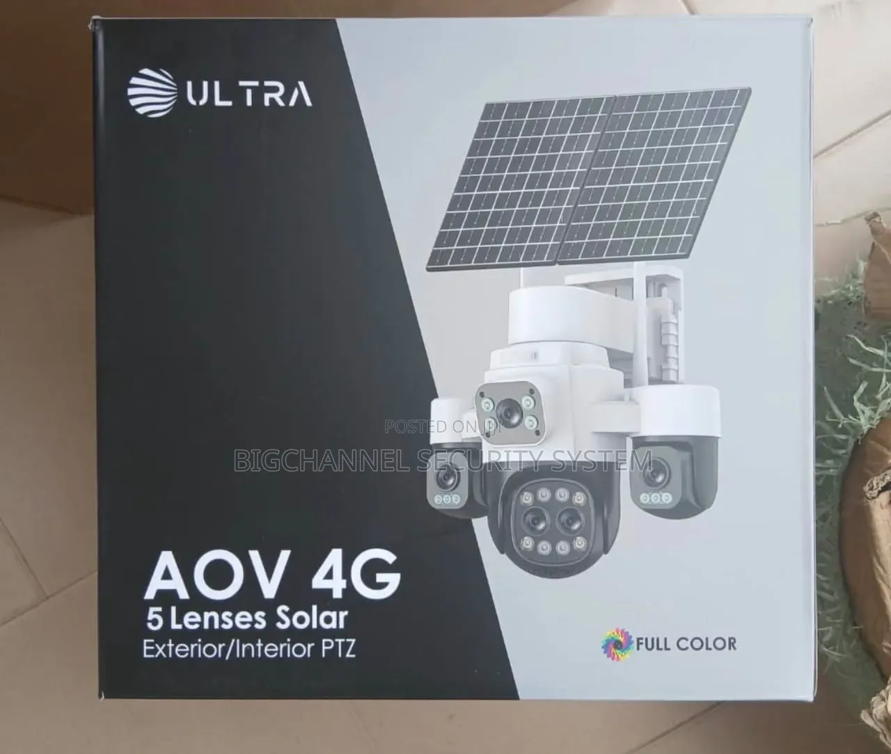 Ultra 4g 5 Lens Solar Camera