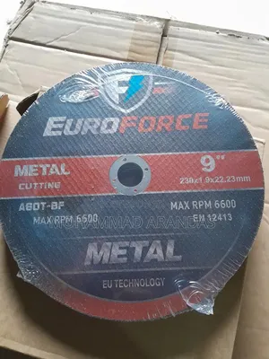 Metal Cutting Disc 9" EuroForce