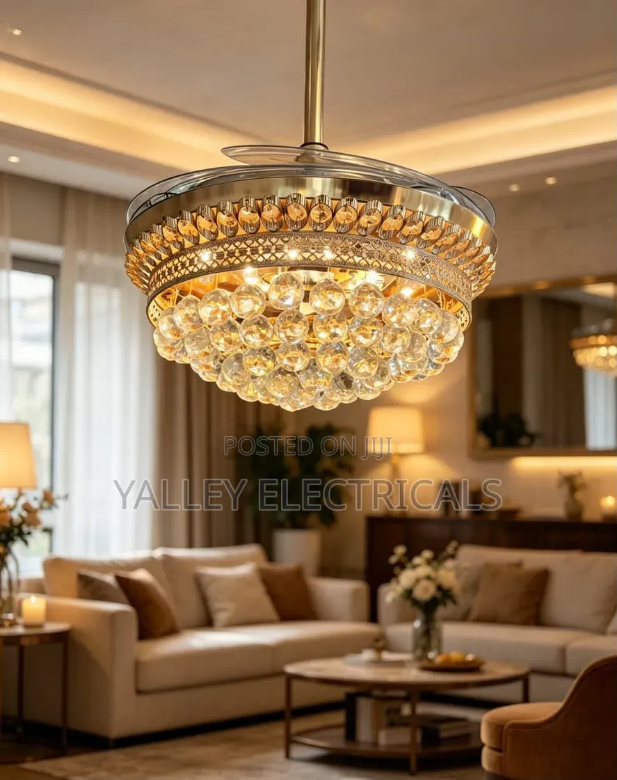 Chandelier Ceiling Fan