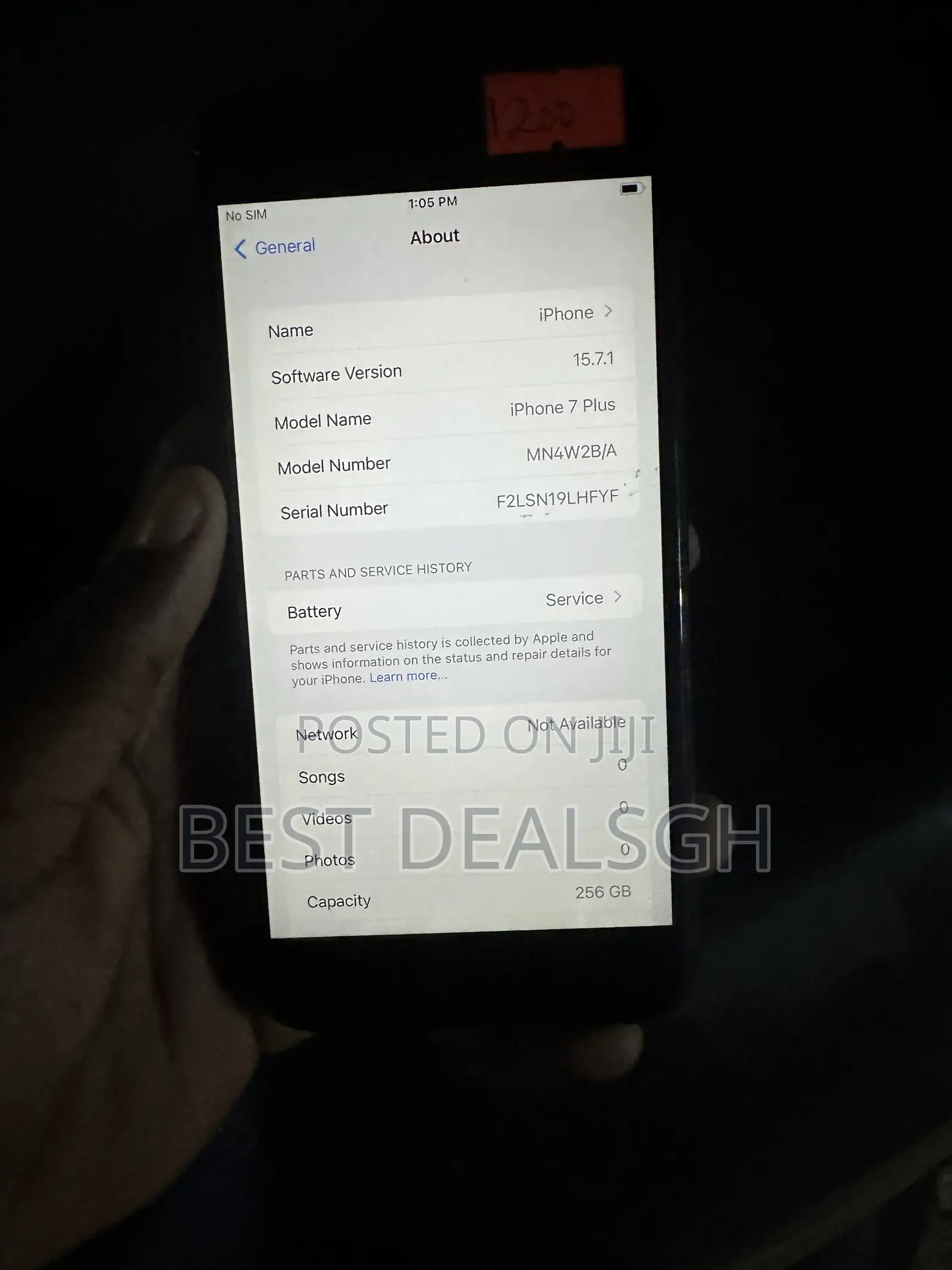 Apple iPhone 7 Plus 256 GB Black