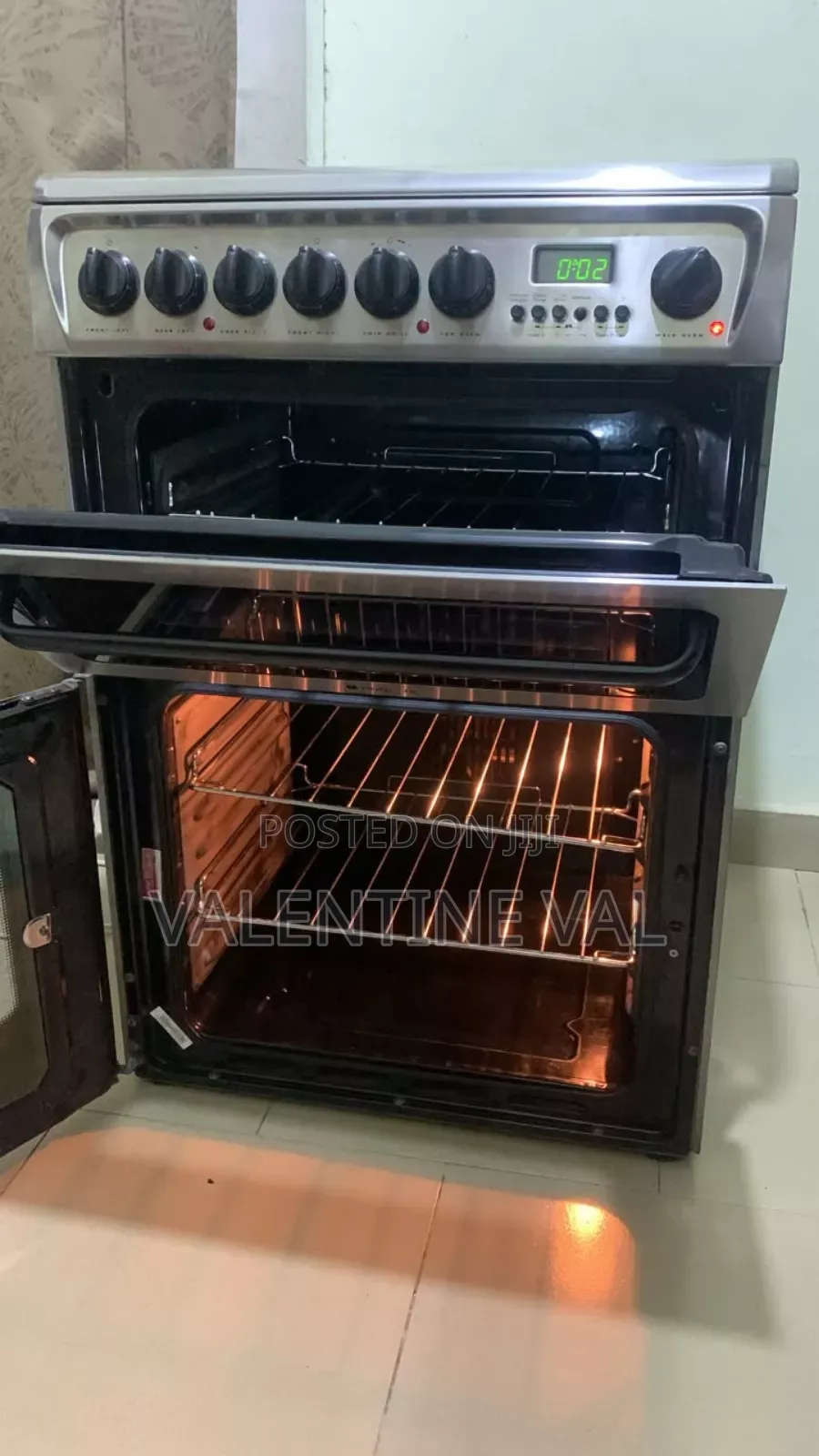 Full Electric Cooking Stove With Oven and Grill Working Perfectly