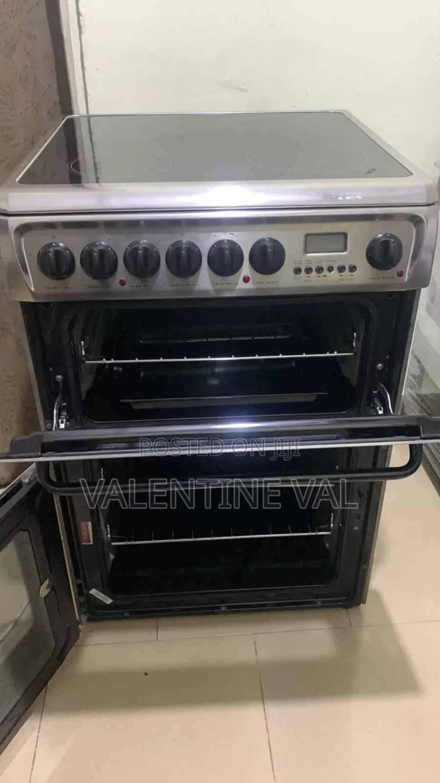 Full Electric Cooking Stove With Oven and Grill Working Perfectly