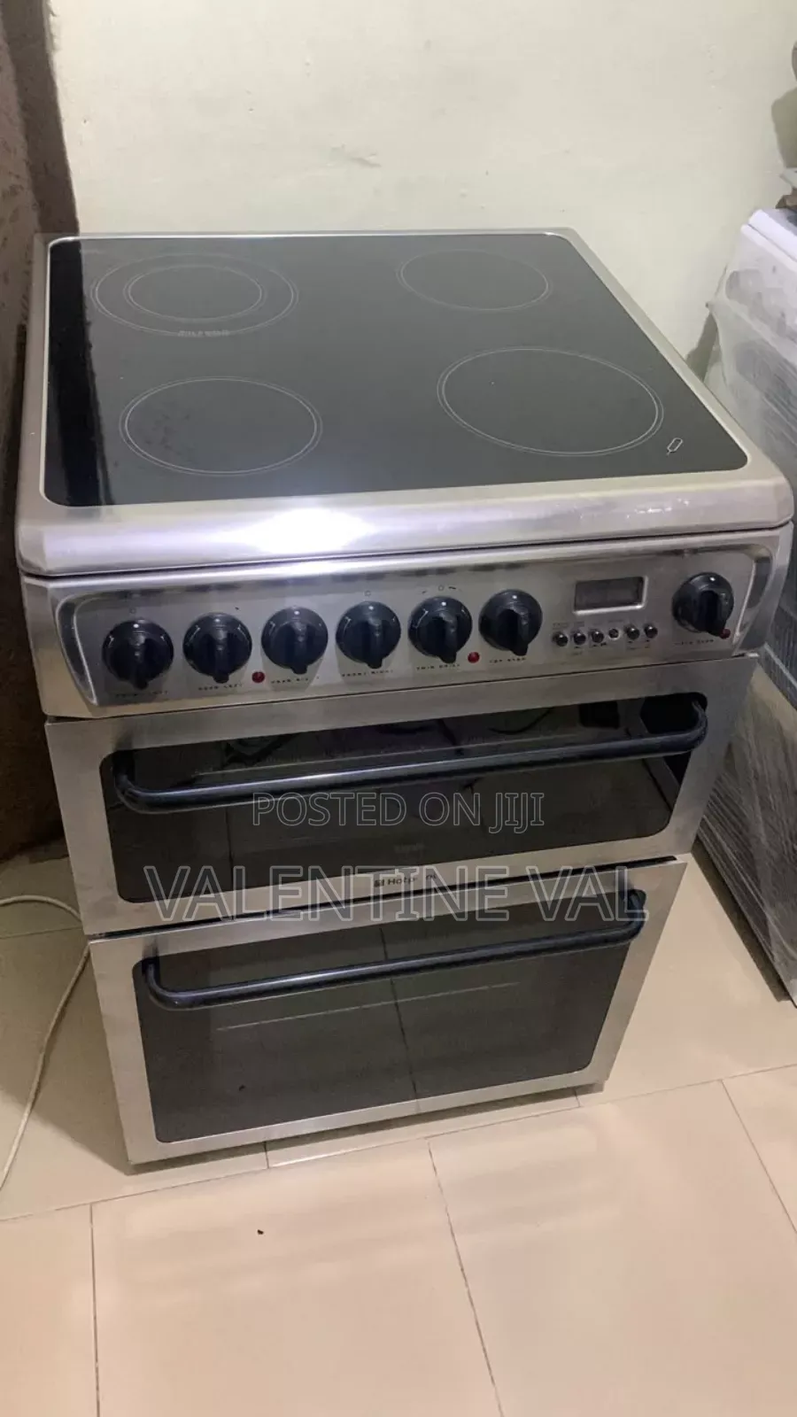 Full Electric Cooking Stove With Oven and Grill Working Perfectly