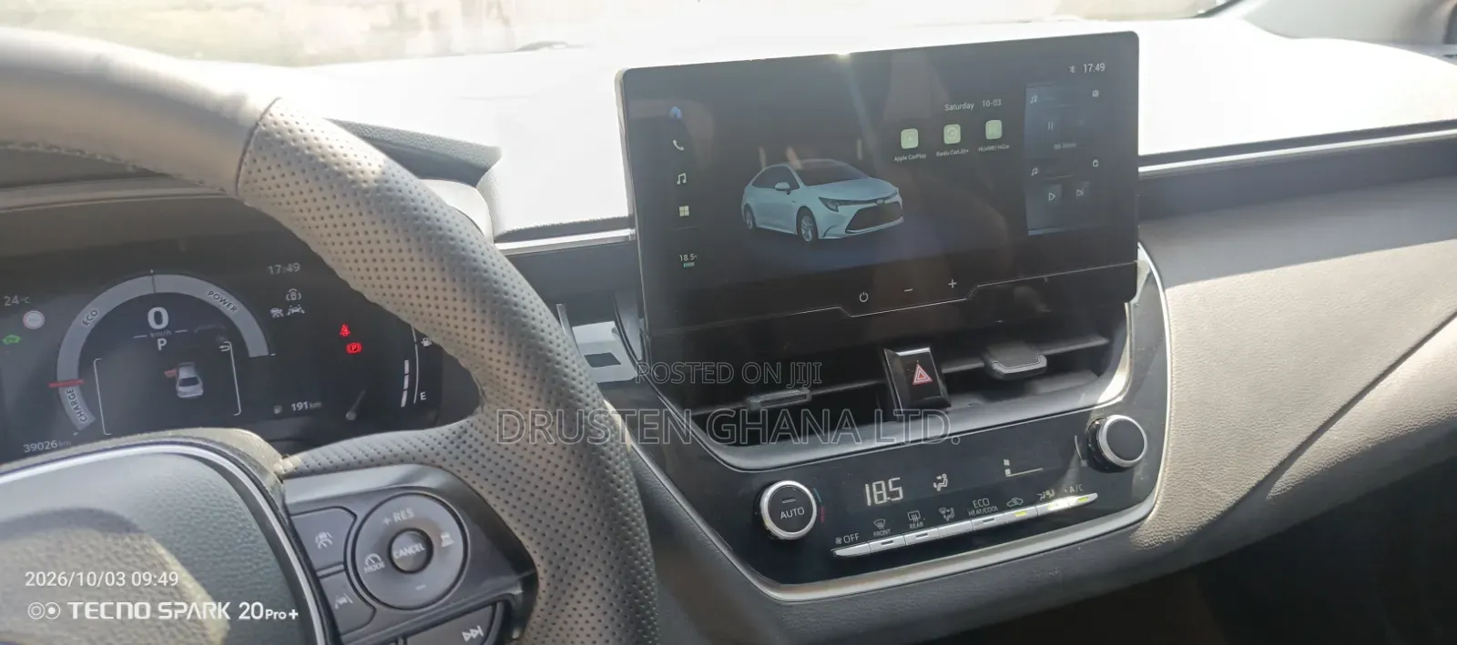 Toyota Corolla Hybrid 2023 White