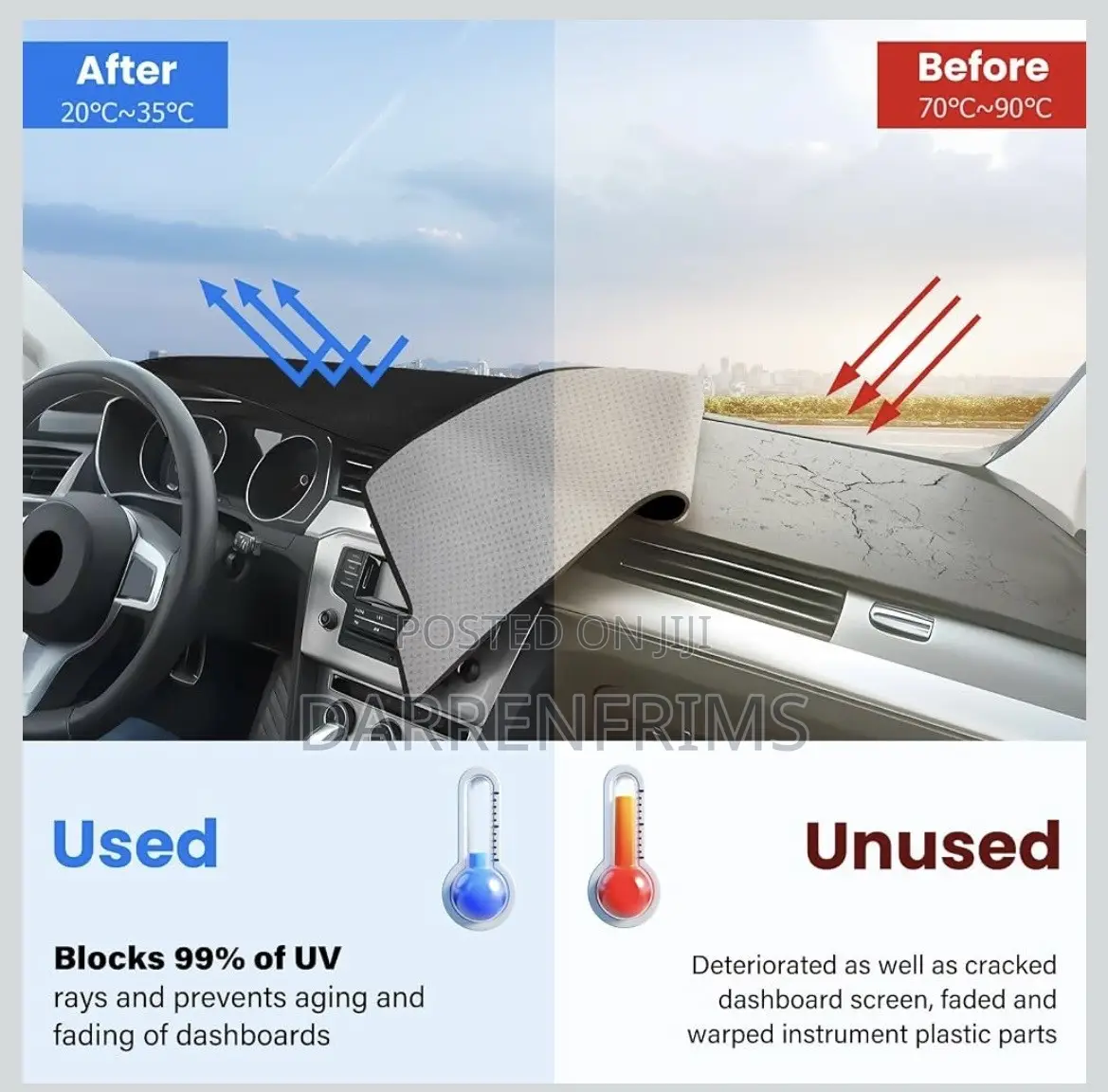 Hyundai Tucson Dash Cover Mat 2016-2018