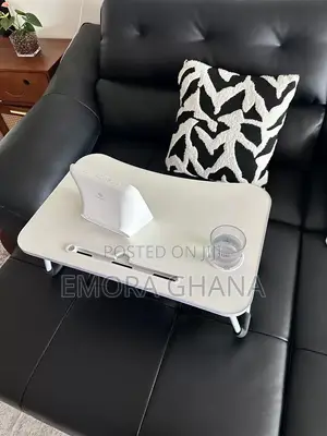 Foldable Laptop & Bed Table With Drawer, USB and Fan