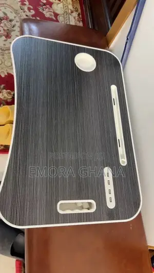Foldable Laptop & Bed Table With Drawer, USB and Fan