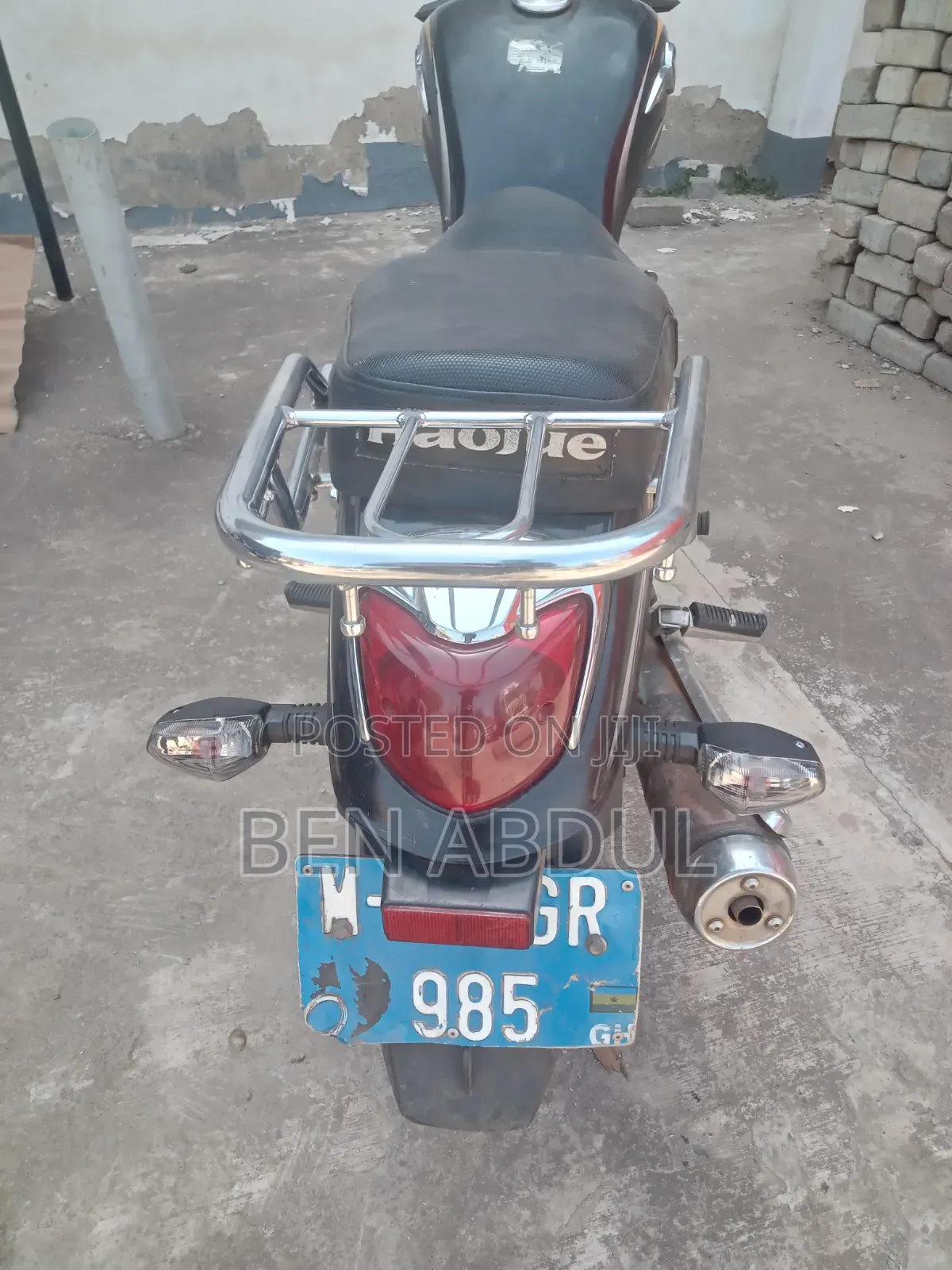 Haojue TZ150 PRO 2022 Black