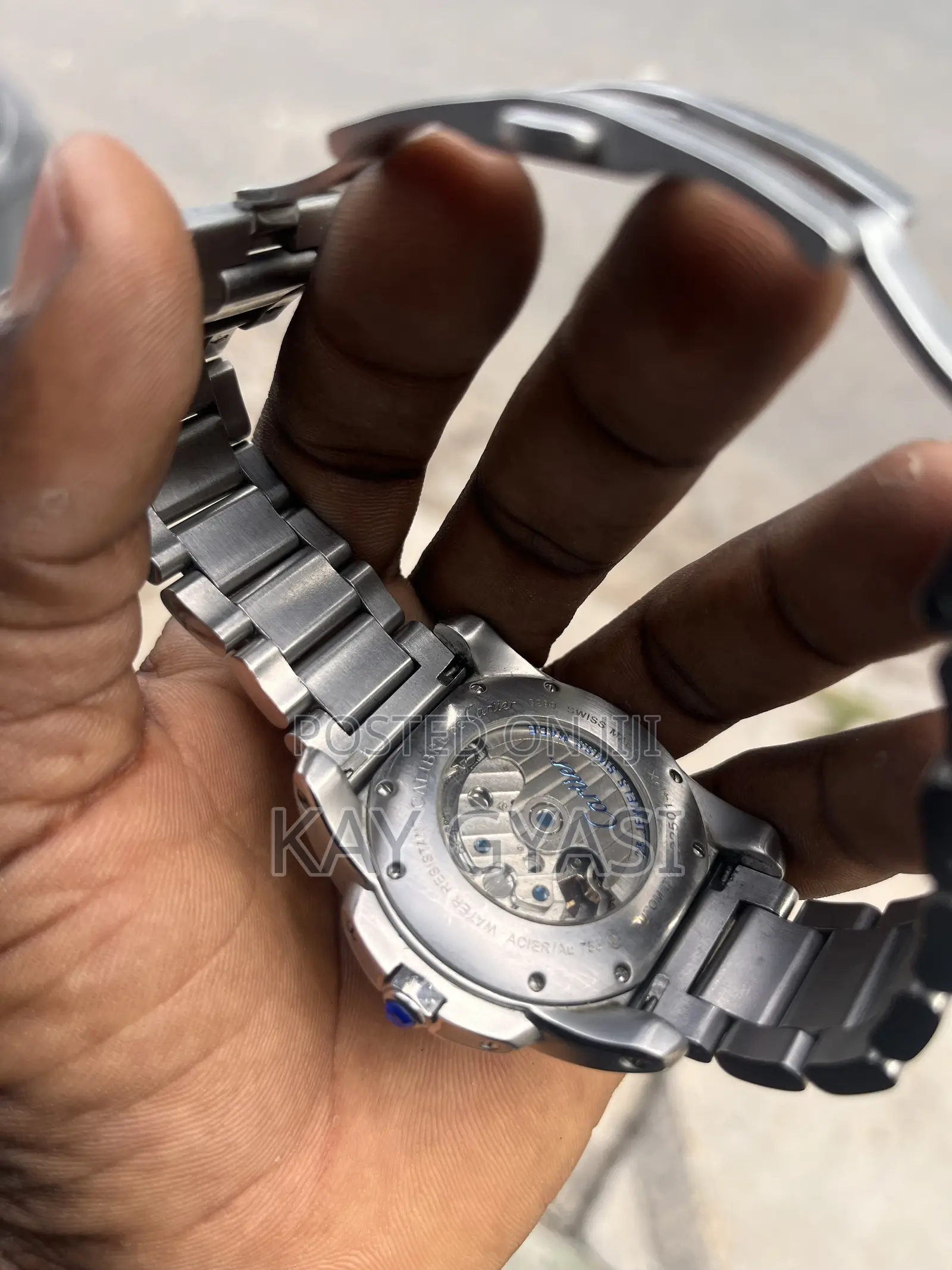Cartier Calibre De Cartier (Stainless Steel)
