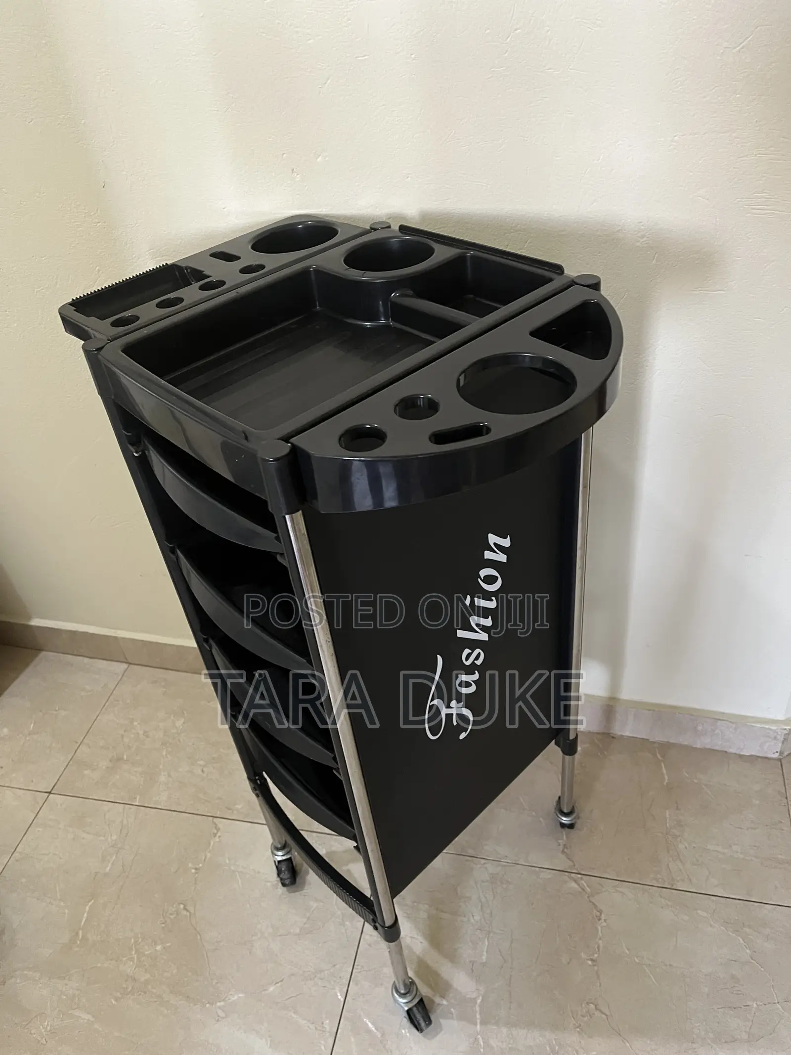Beautiful Black Salon Trolley