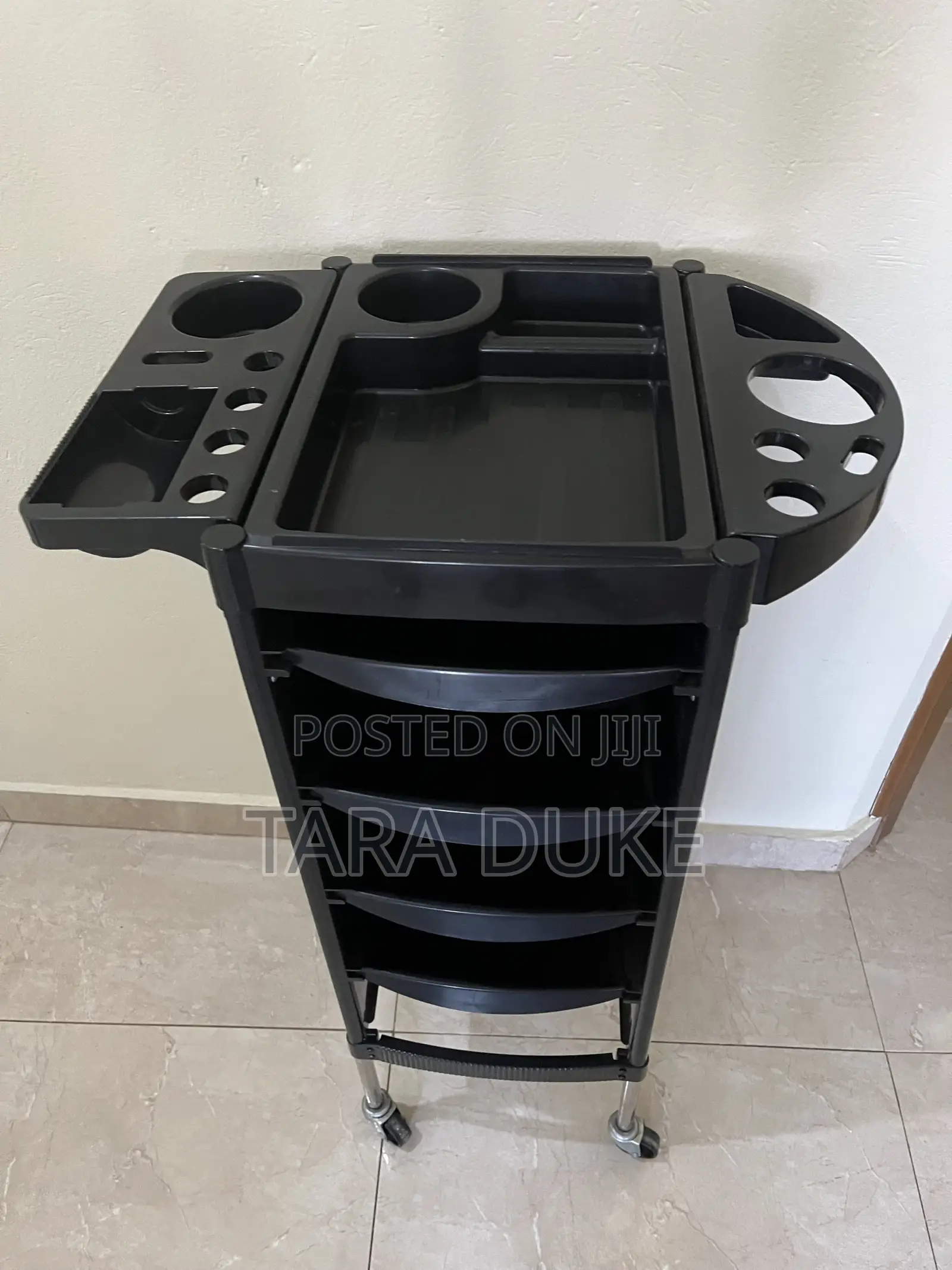 Beautiful Black Salon Trolley