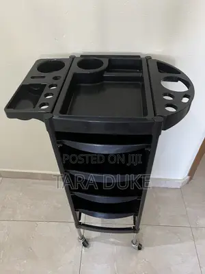 Beautiful Black Salon Trolley
