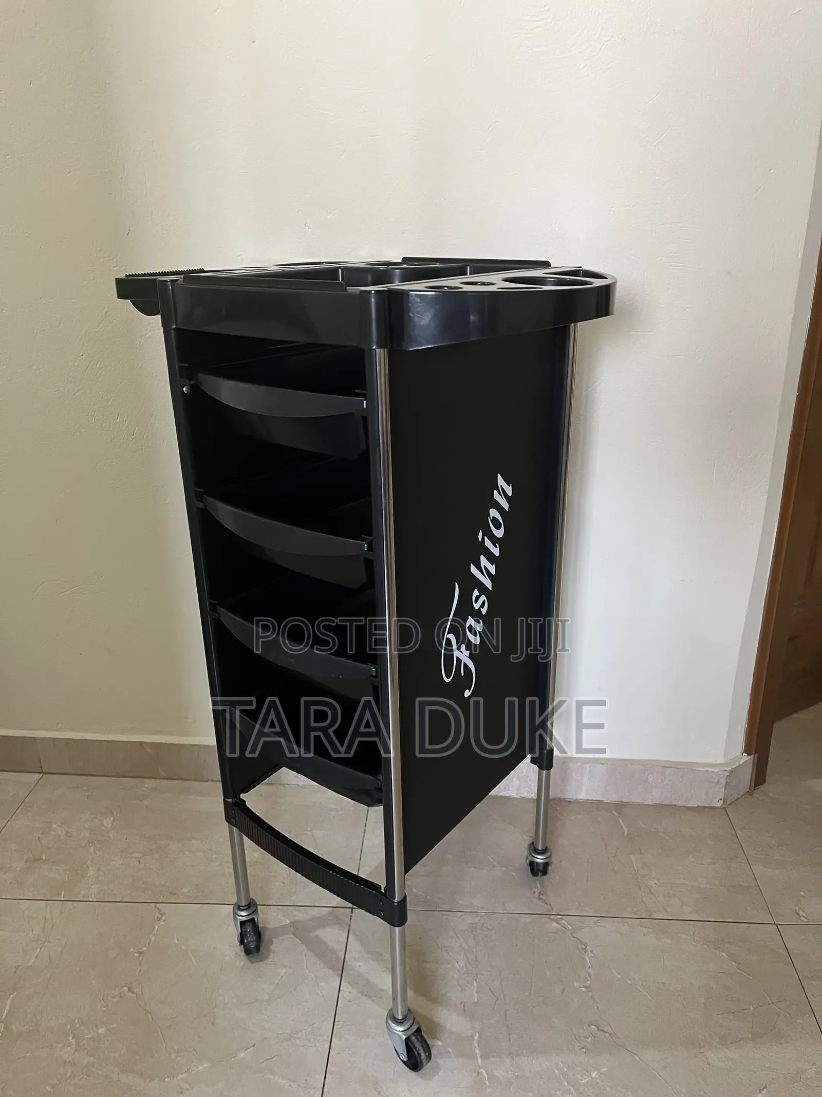 Beautiful Black Salon Trolley