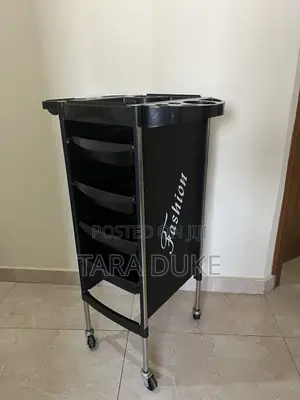 Beautiful Black Salon Trolley