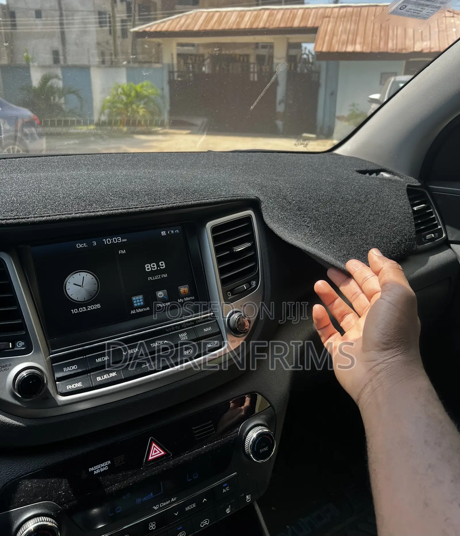 Hyundai Tucson Dash Cover Mat 2016-2018